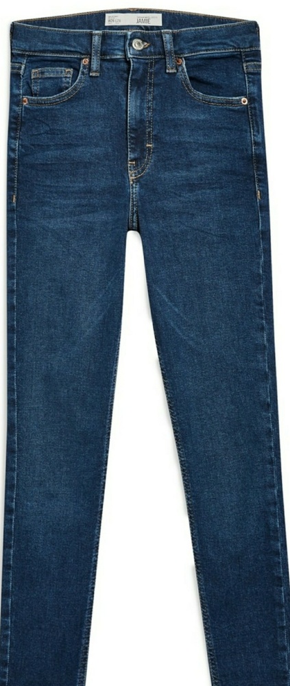 Topshop Jaime Indigo Jeans